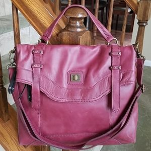 The Sak large satchel shoulder crossbody bag